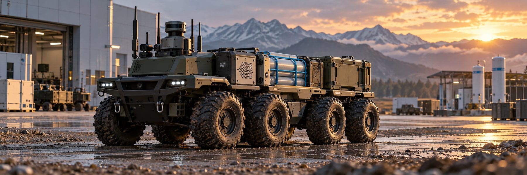 First Hydrogen Completes Modular Unmanned Ground Vehicle Build