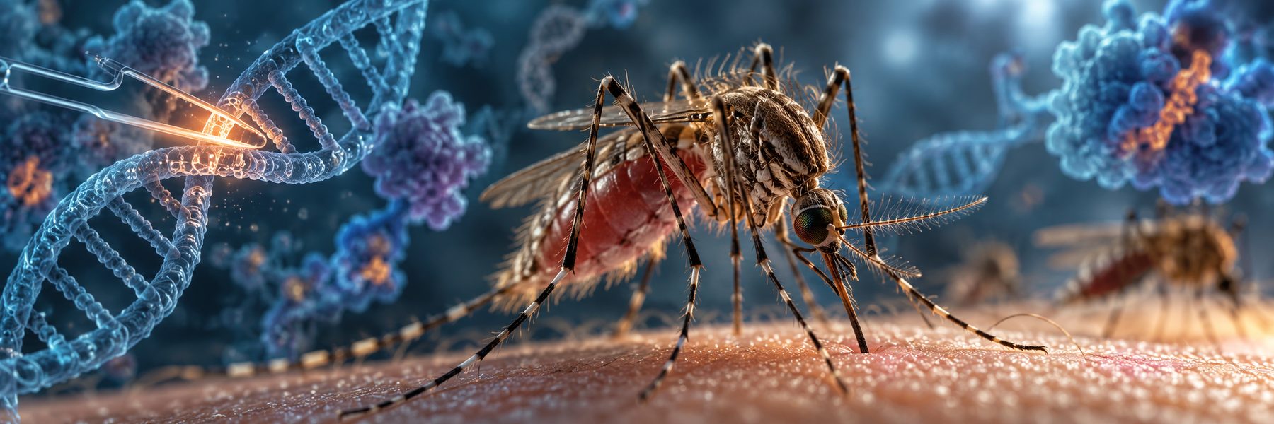 Gene-Drive Mosquito Study Finds Molecular Effects Beyond Its Intended Target