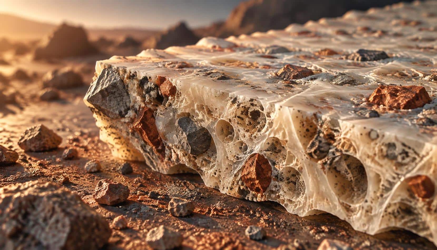 NASA Tests Plastic–Dust Composite for Future Moon and Mars Manufacturing