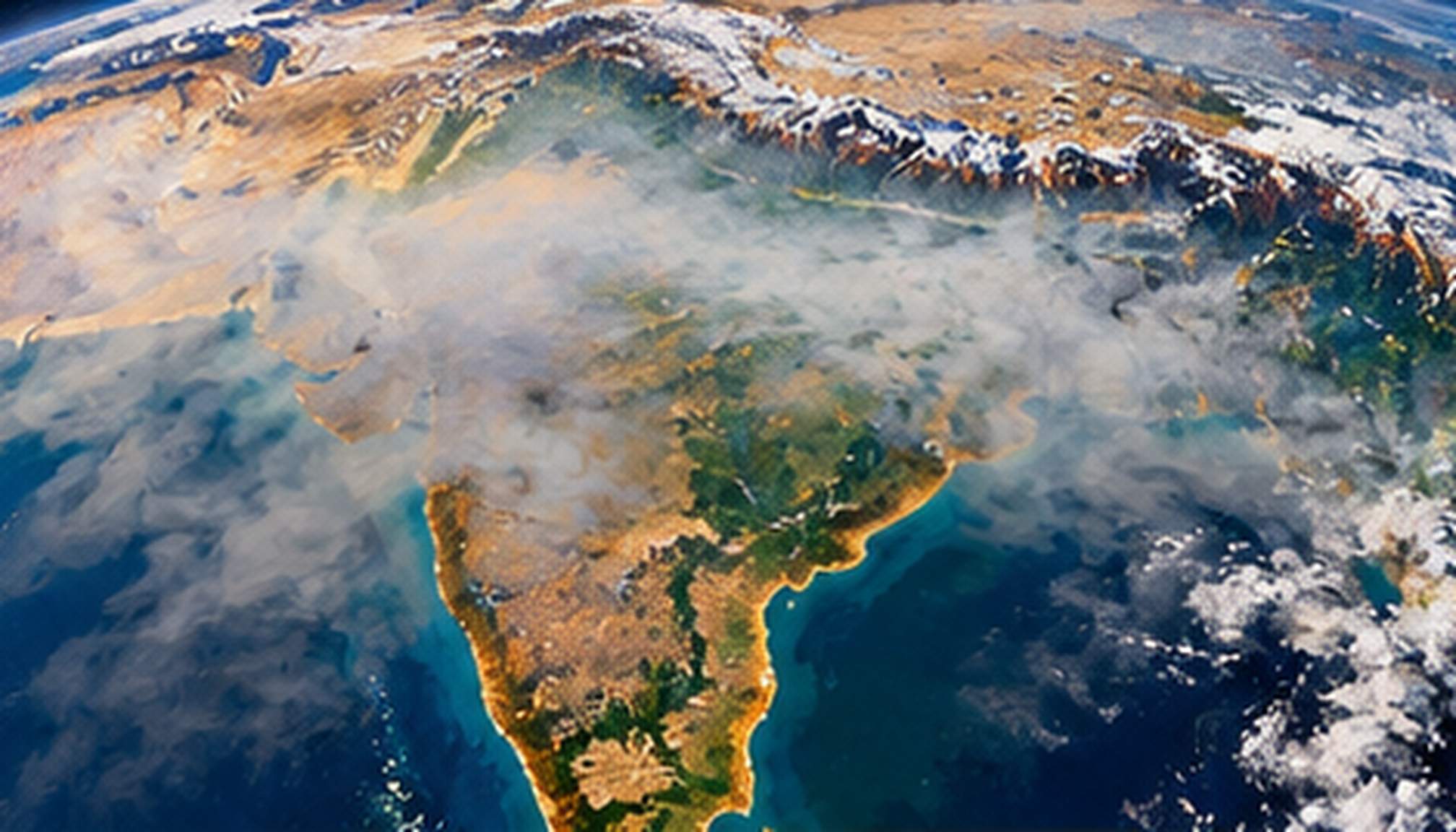NASA Satellite Images Reveal Thick Pollution Haze Blanketing Northern and Central India