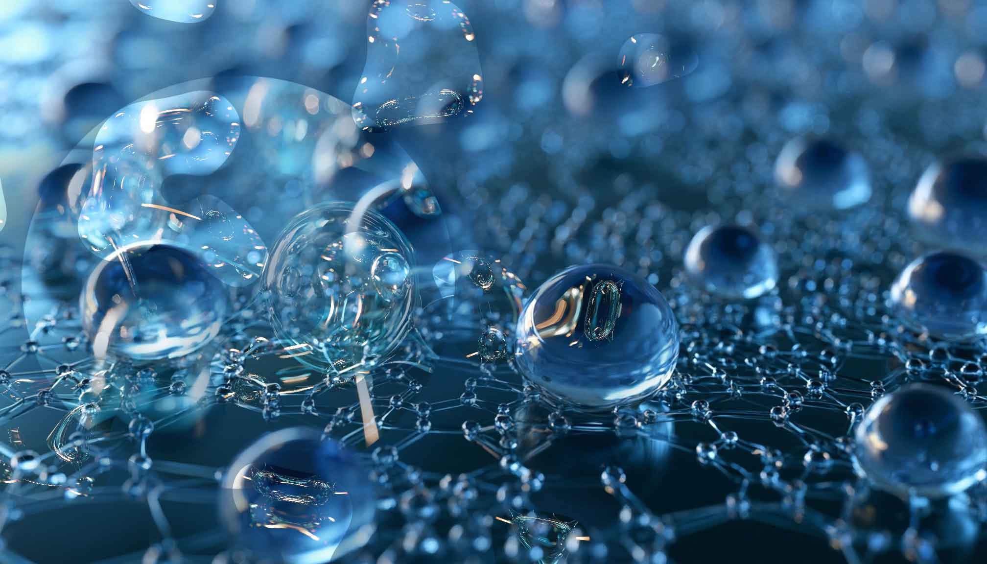 Penn State researchers create soft networks of water droplets for brain-inspired computing