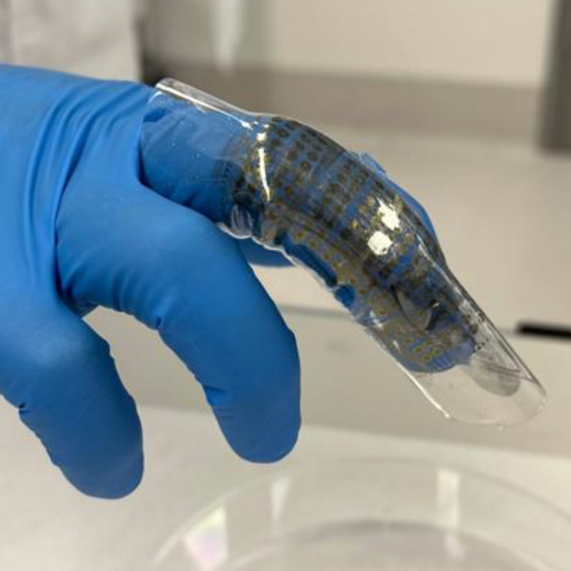 Wearable device could read or write data by just bending your finger