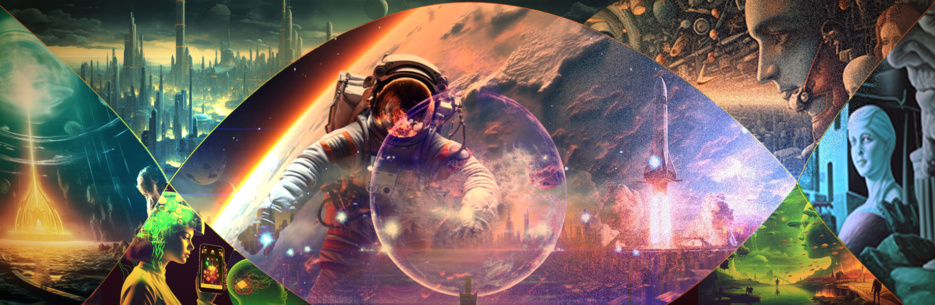 Stories of the future: The singularity, the raving war, and the next millennia