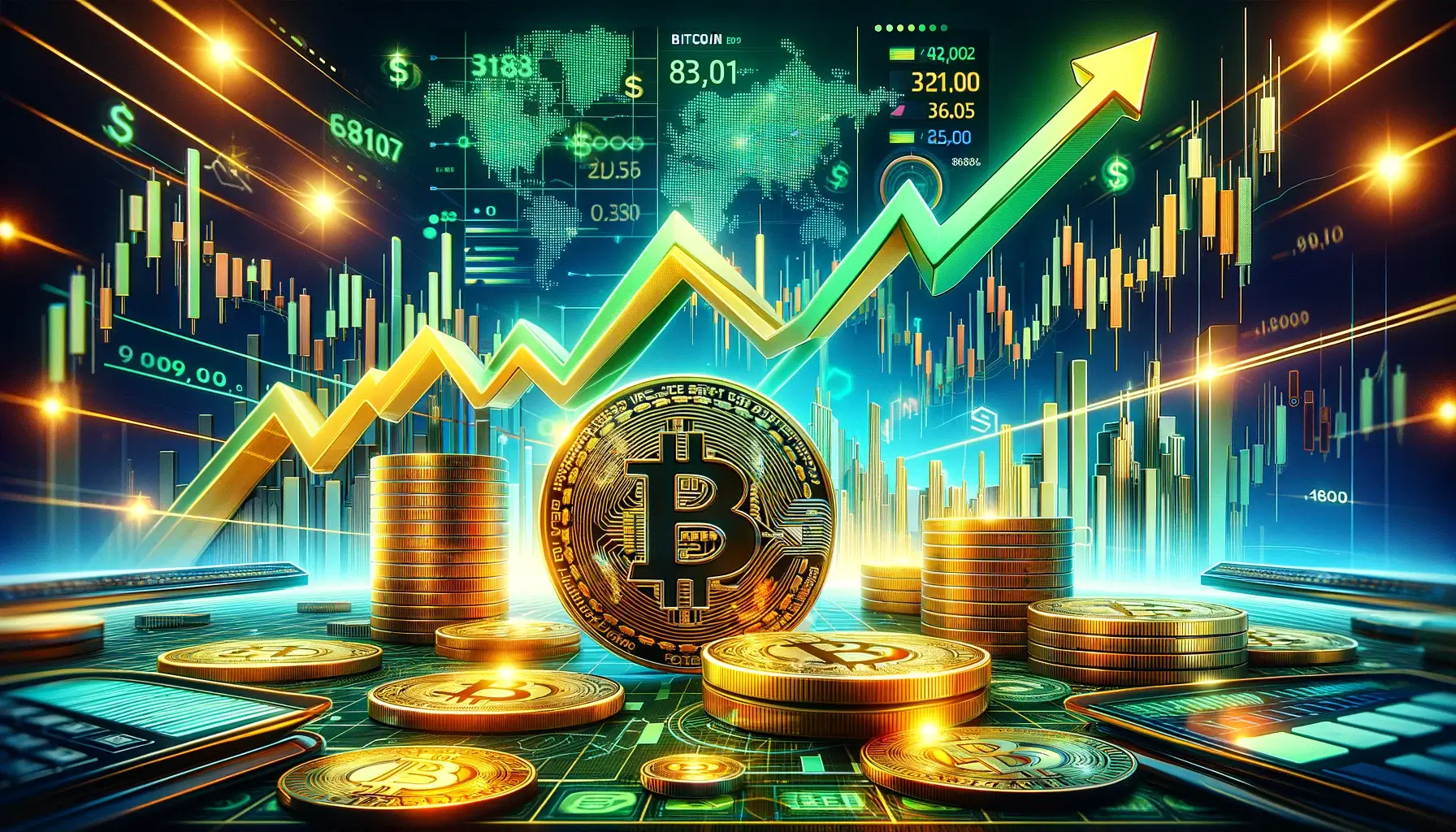 Bitcoin ETF Inflows Reaching Monthly High as Bitcoin Hovers Near $63K