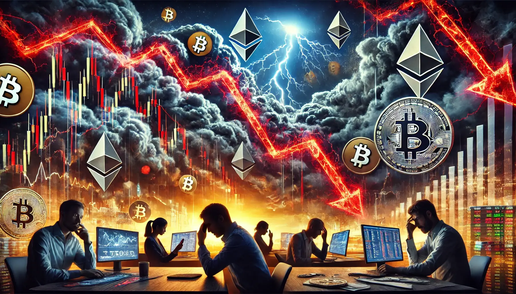 Crypto Liquidations Soaring Amid Market Turmoil