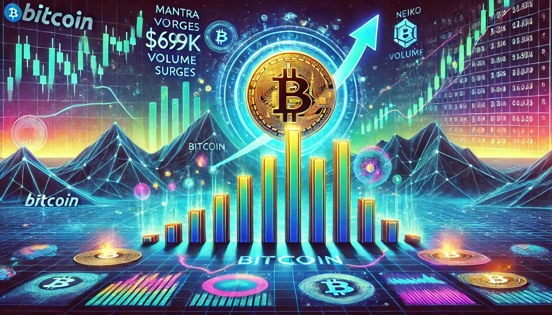 Bitcoin Approaching $69K as Mantra and Neiro Gain Volumes