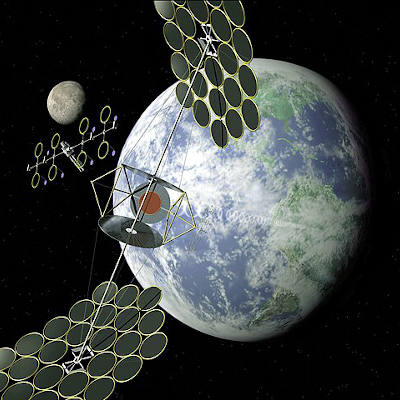 Space-based solar power for Iceland
