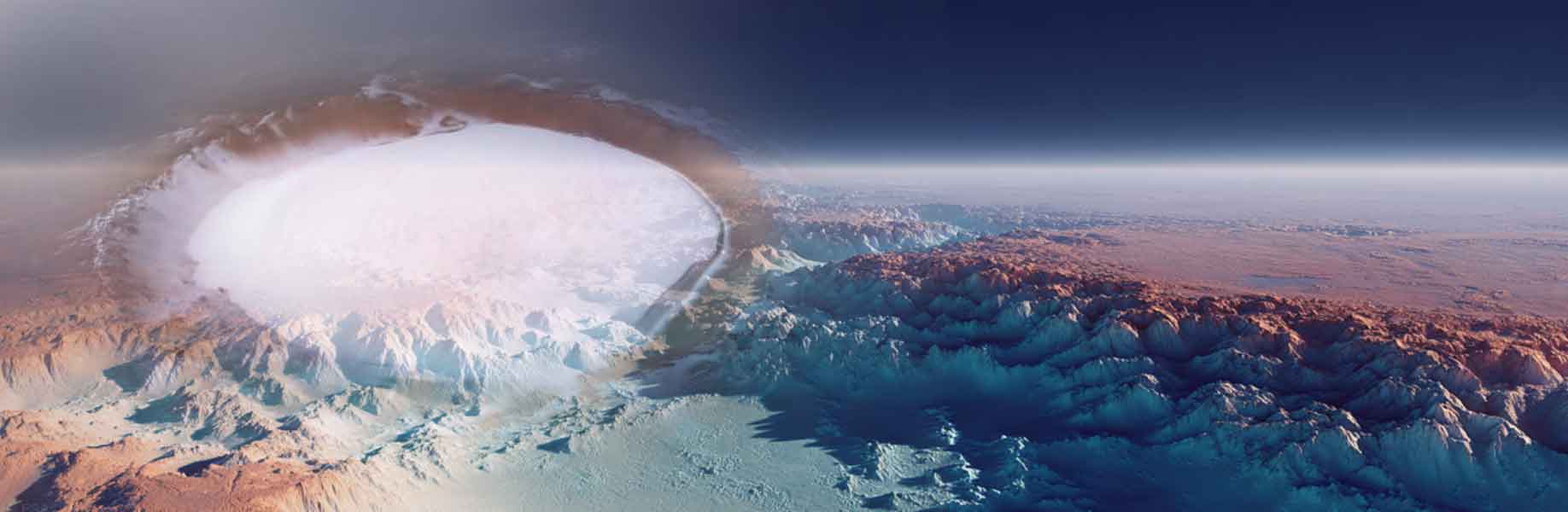 Water ice found near Mars’ surface