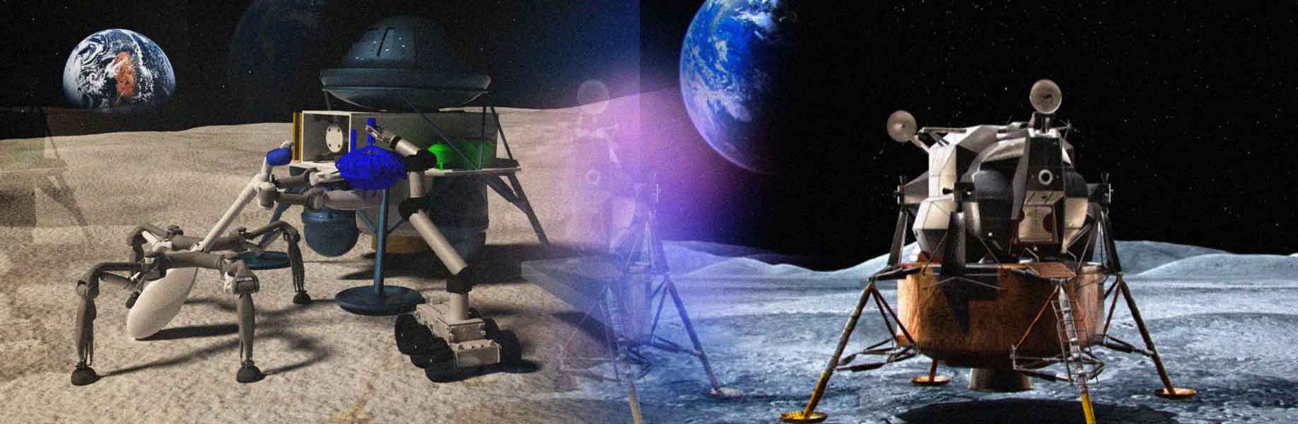 Robots pave the way for lunar exploration