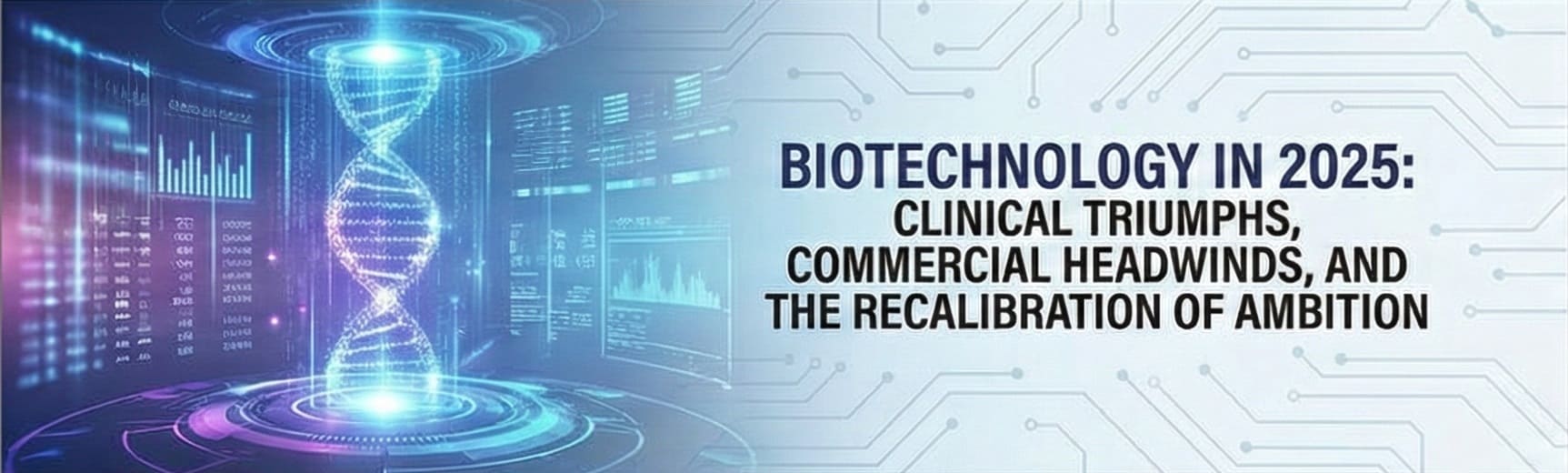 Biotechnology in 2025: Clinical Triumphs, Commercial Headwinds, and the Recalibration of Ambition