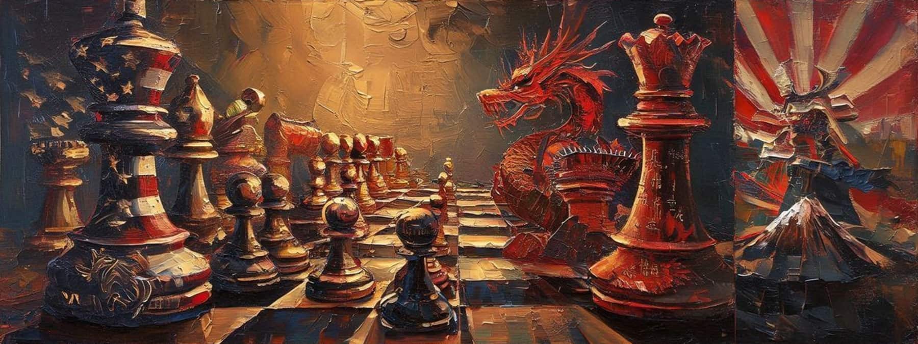 The Trillion-Dollar Chessboard: US, China, and Japan's High-Stakes AI Triangle