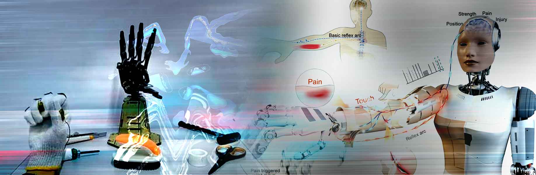 New flexible pressure sensors create sensitive electronic skin for robots and prosthetics