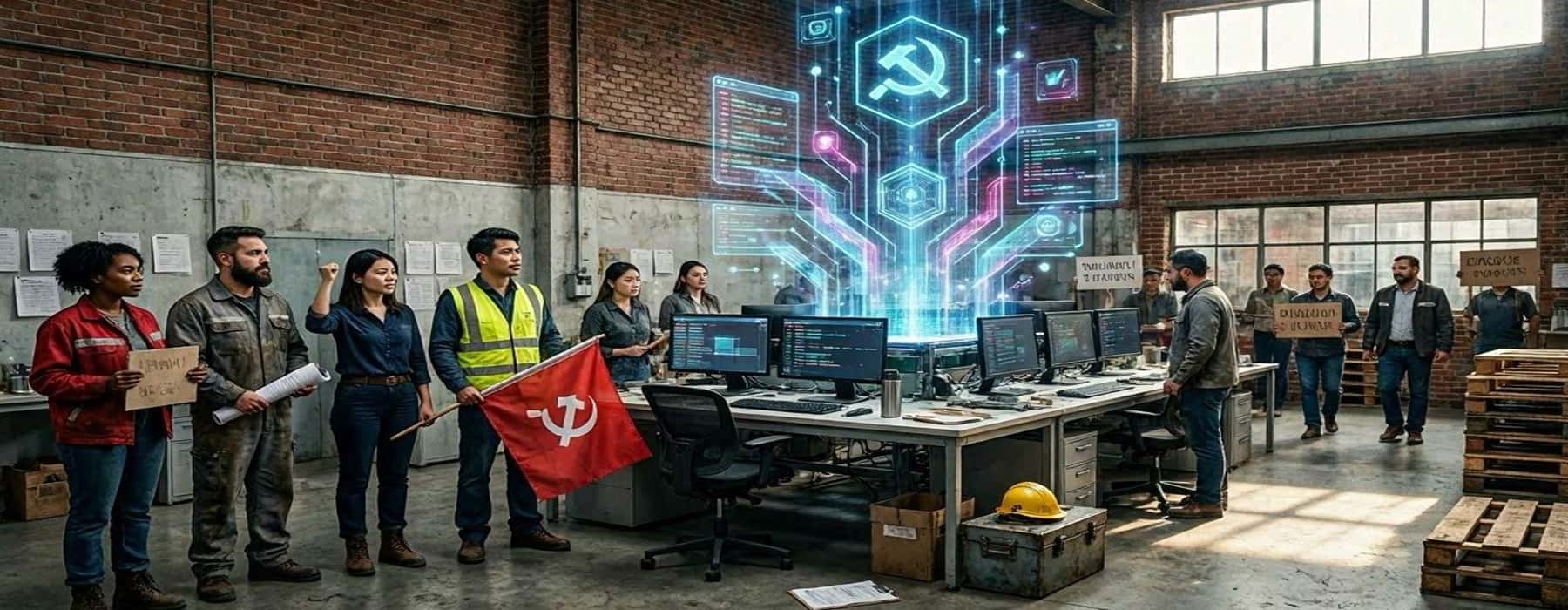 AI Models Adopt Marxist Tone Under Stress