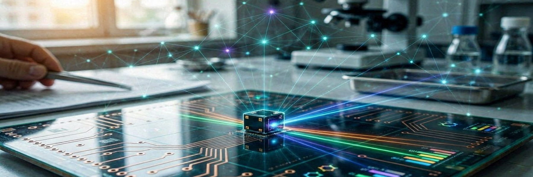 AI-Powered Spectrometer Built on Silicon Chip