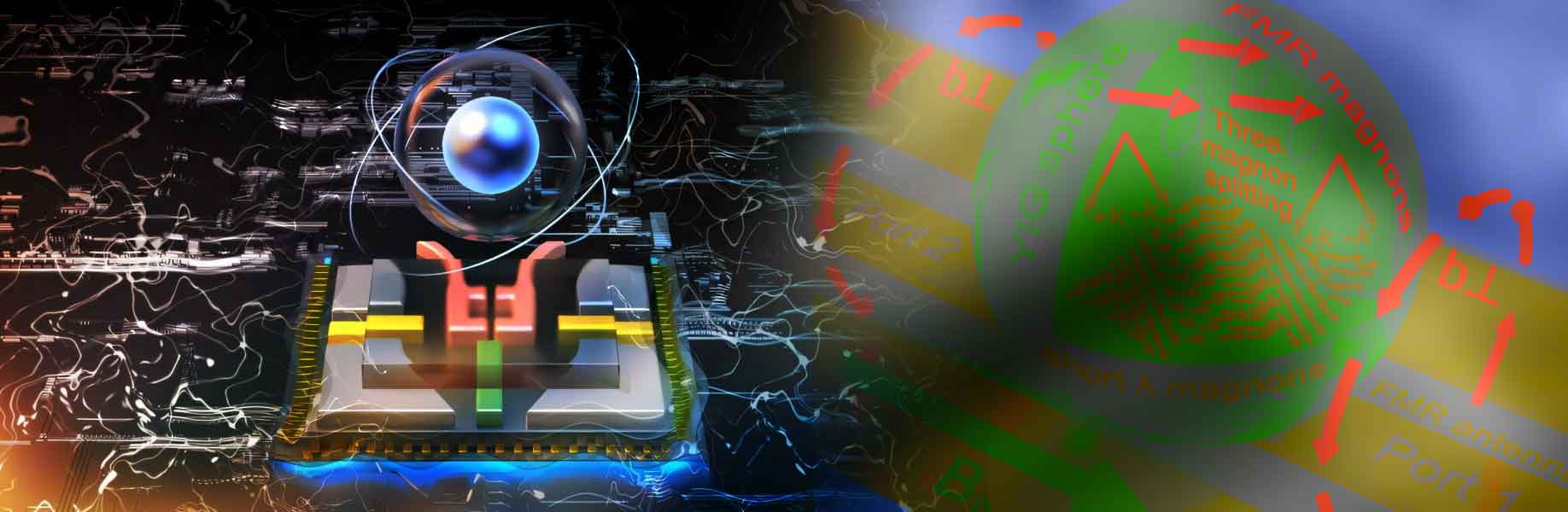 Breakthrough extends lifetime of magnons for miniature quantum computers