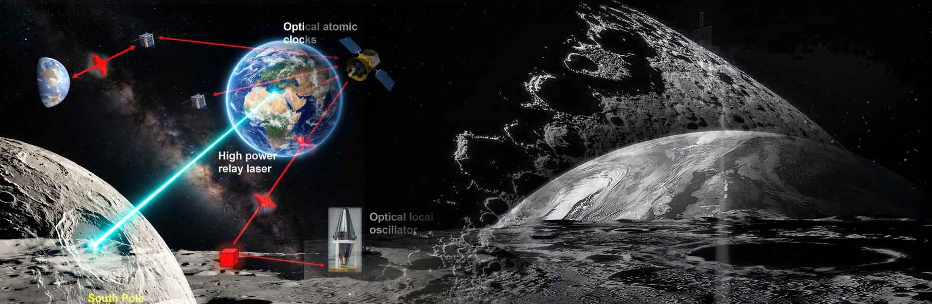 Physicists propose ultrastable laser inside moon's shadowed craters