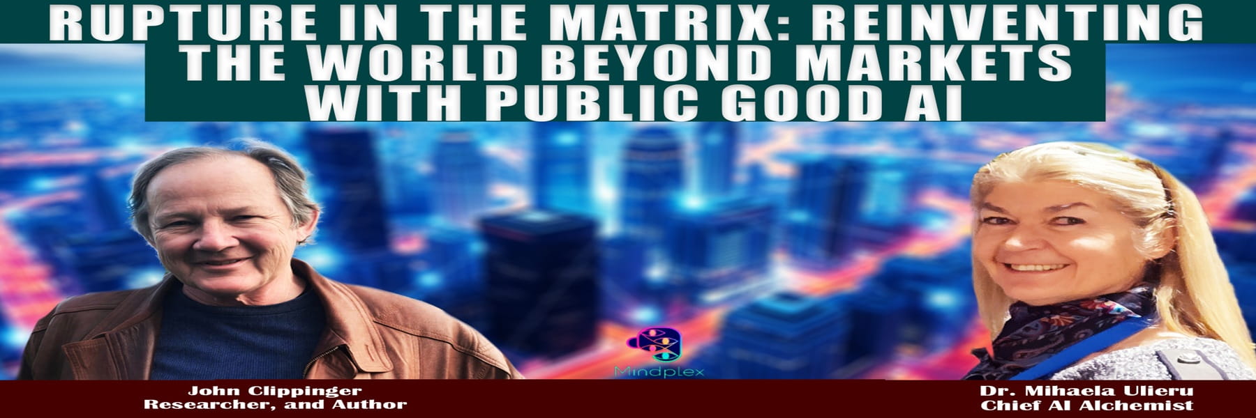 Rupture in The Matrix: Reinventing the World Beyond Markets with Public Good AI