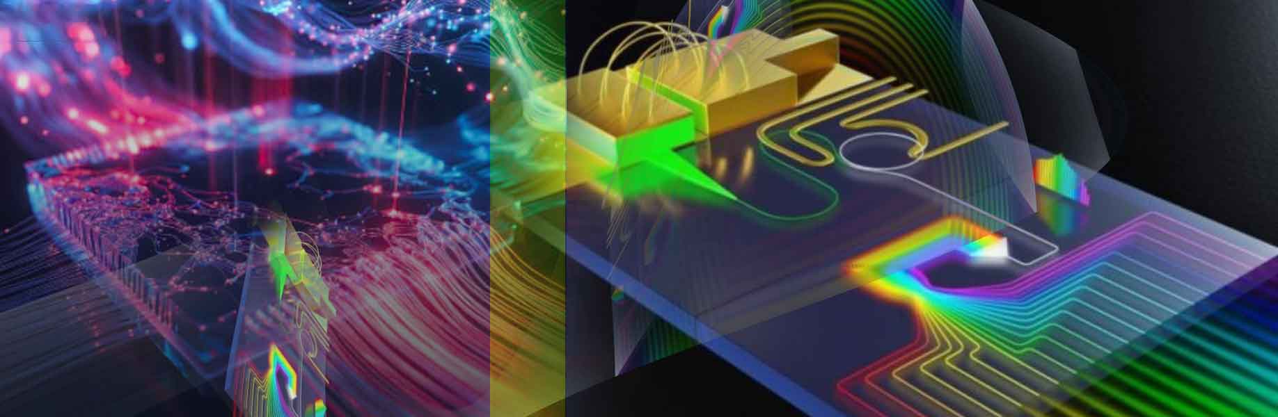 New organic material advances light processing on silicon photonic chips