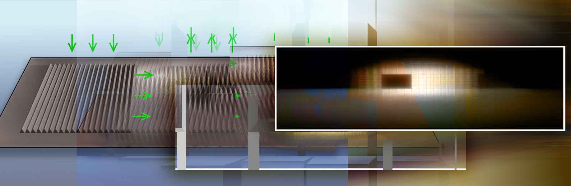 New pixels can both steer and analyze light