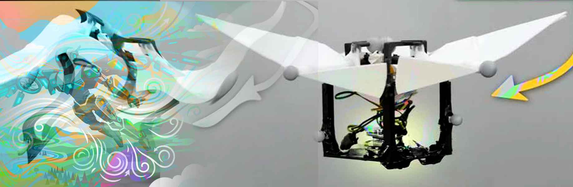 Shape changing robot uses wind to fly efficiently and hover