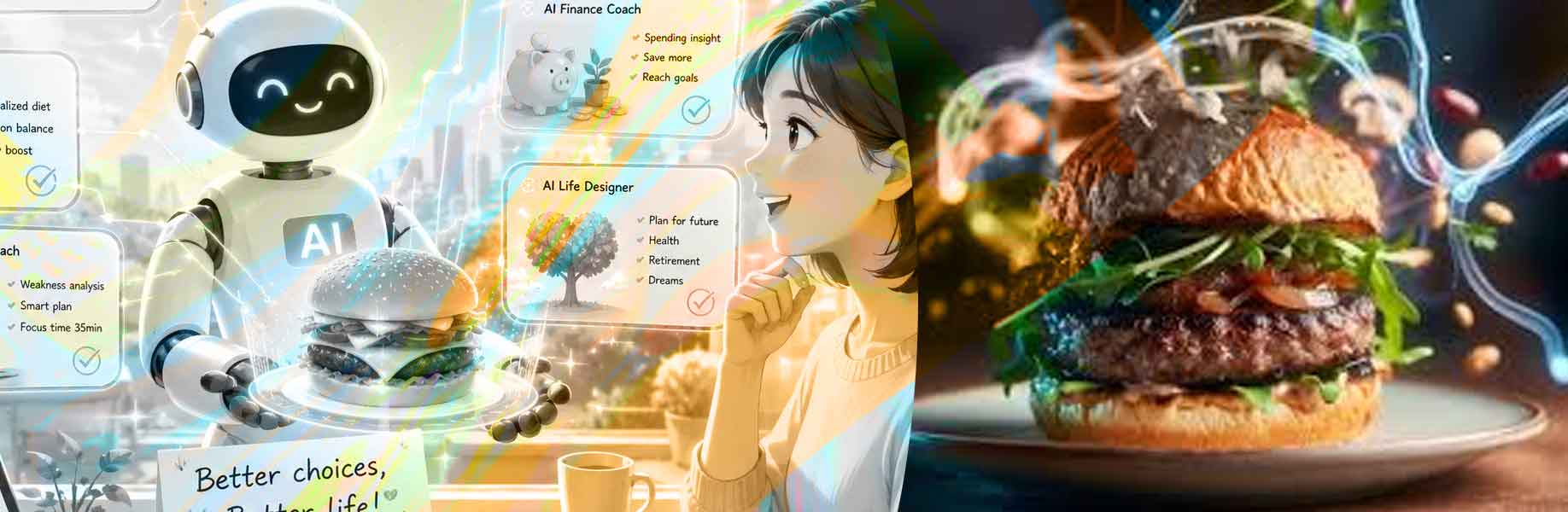 Stanford tool uses artificial intelligence to create optimized burger recipes