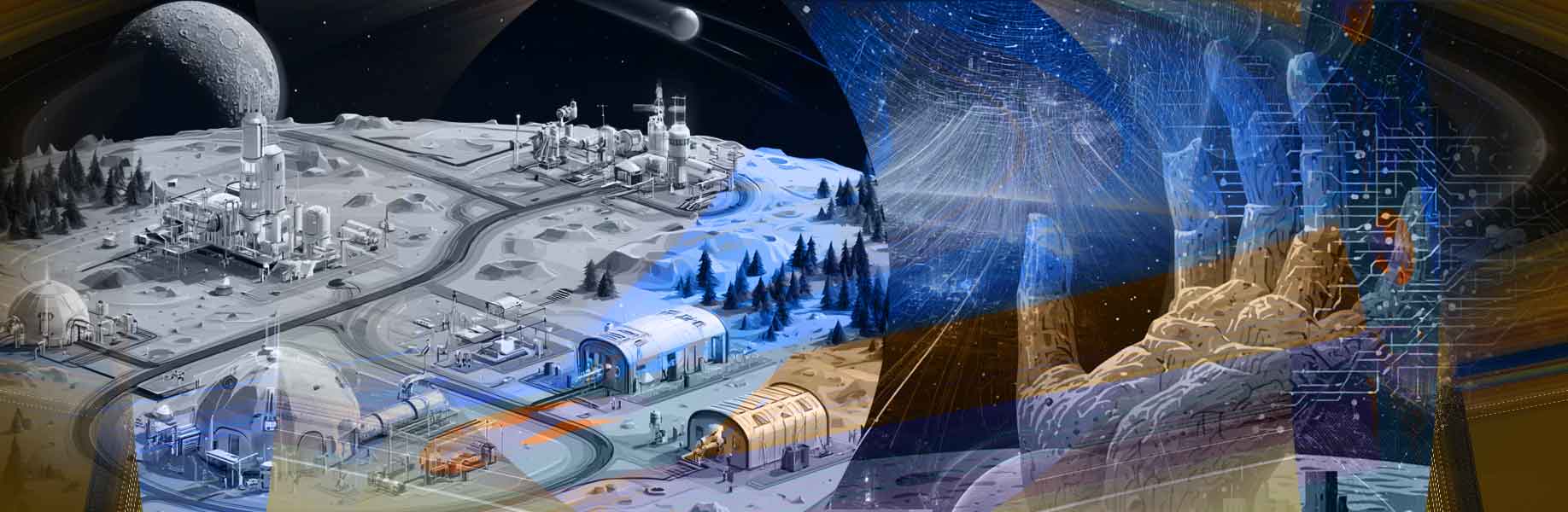Moon bases and data centers in space: spaceflight and AI accelerate on converging paths