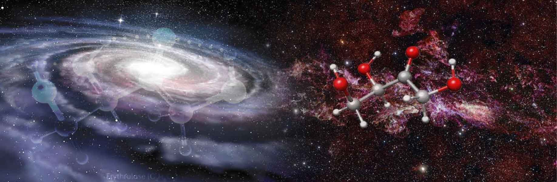 A Sugar From Raspberries Found Drifting Near the Center of the Milky Way