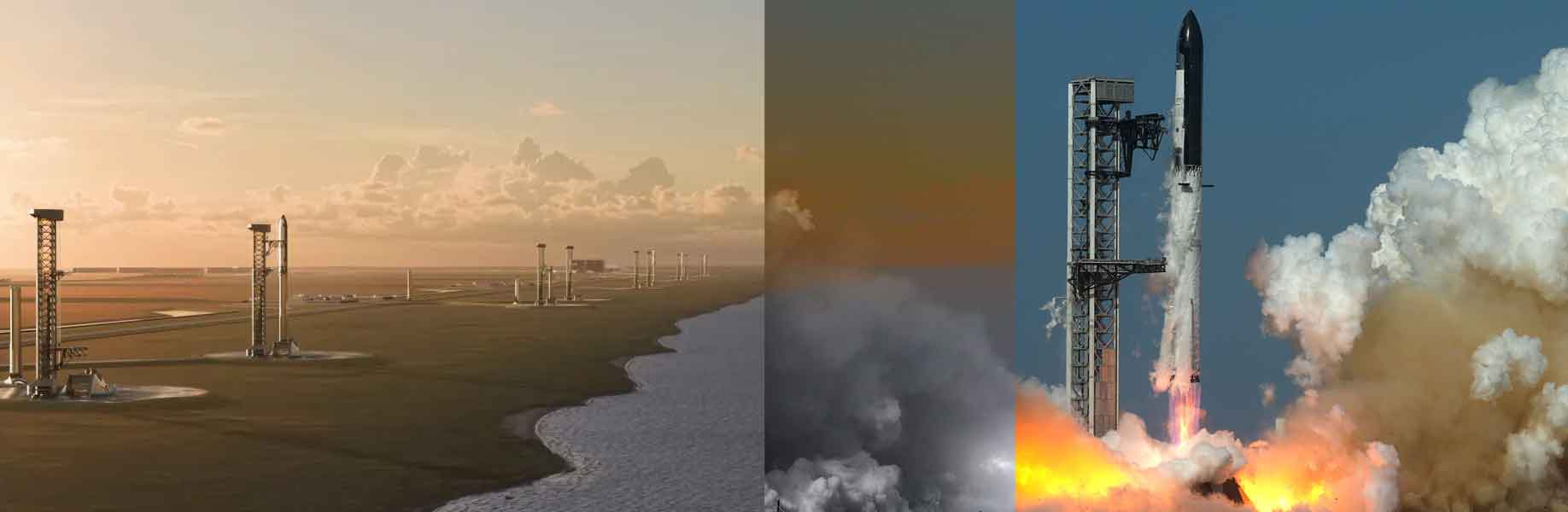 SpaceX plans a vast launch complex on the Louisiana coast
