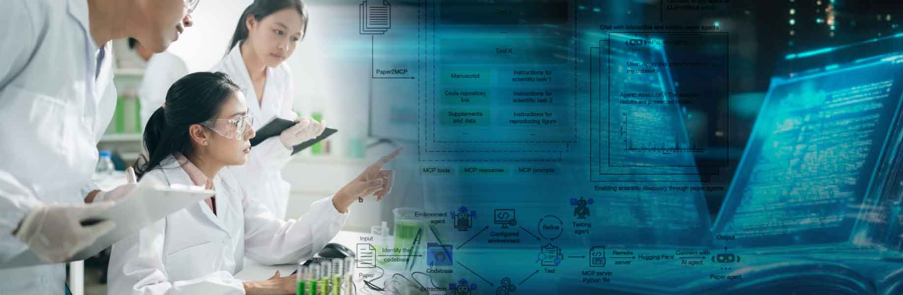 Scientific papers become agents that can confer with one another